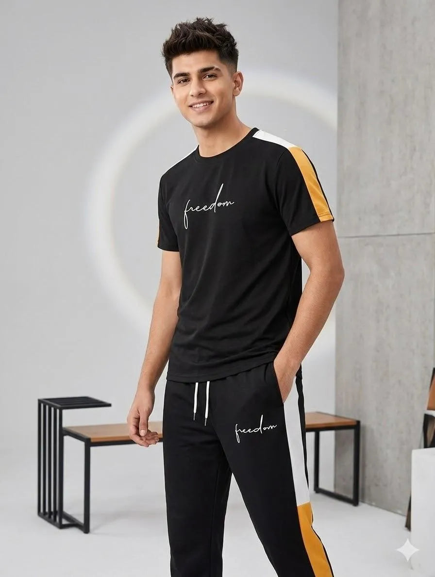 Freedom Printed Tracksuit