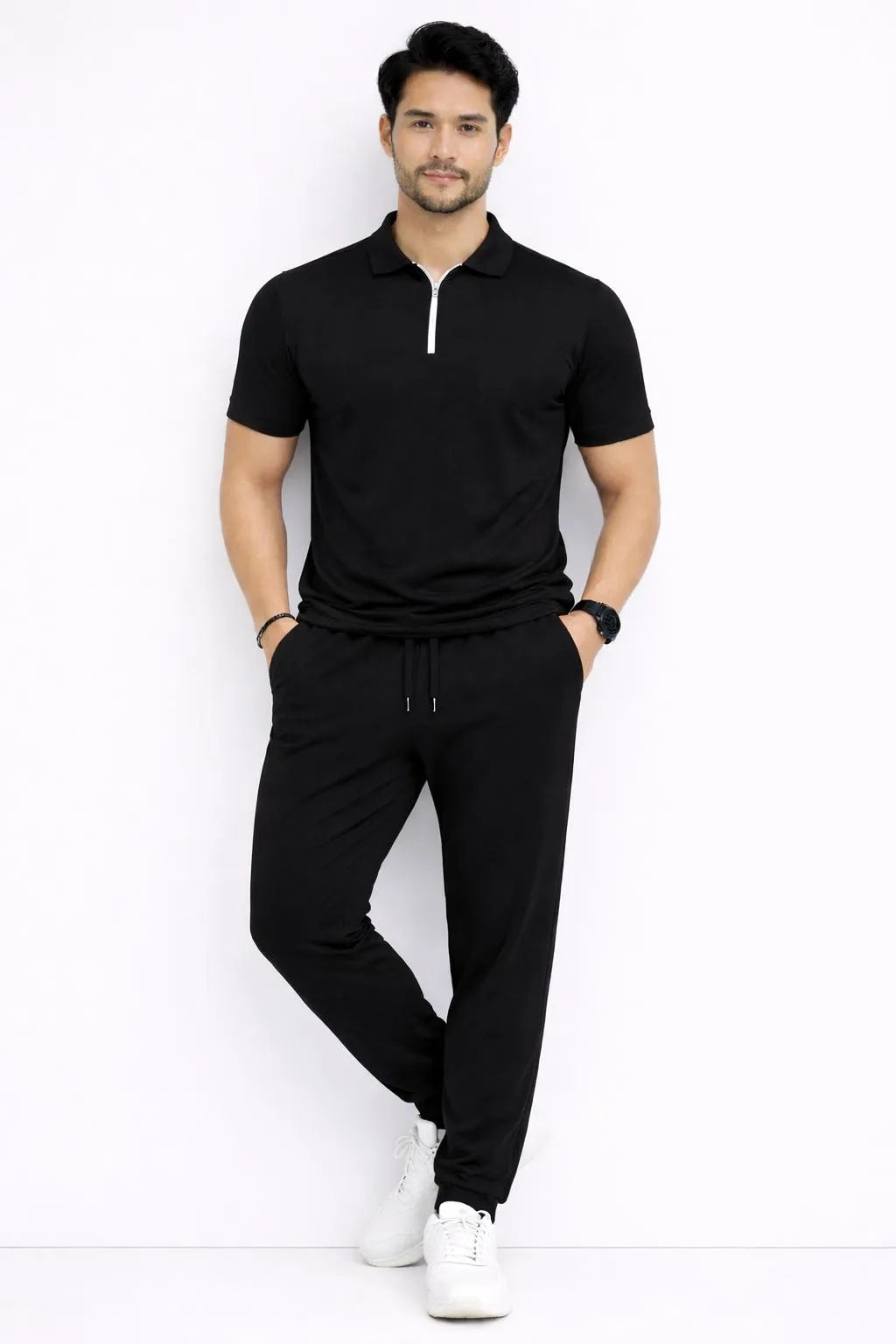 Zip Collar Tracksuit