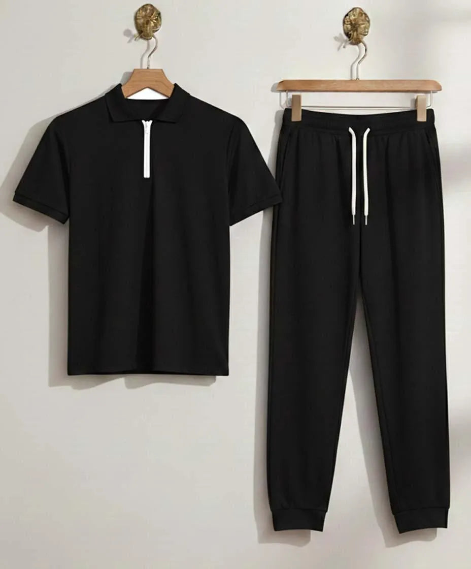 Zip Collar Tracksuit