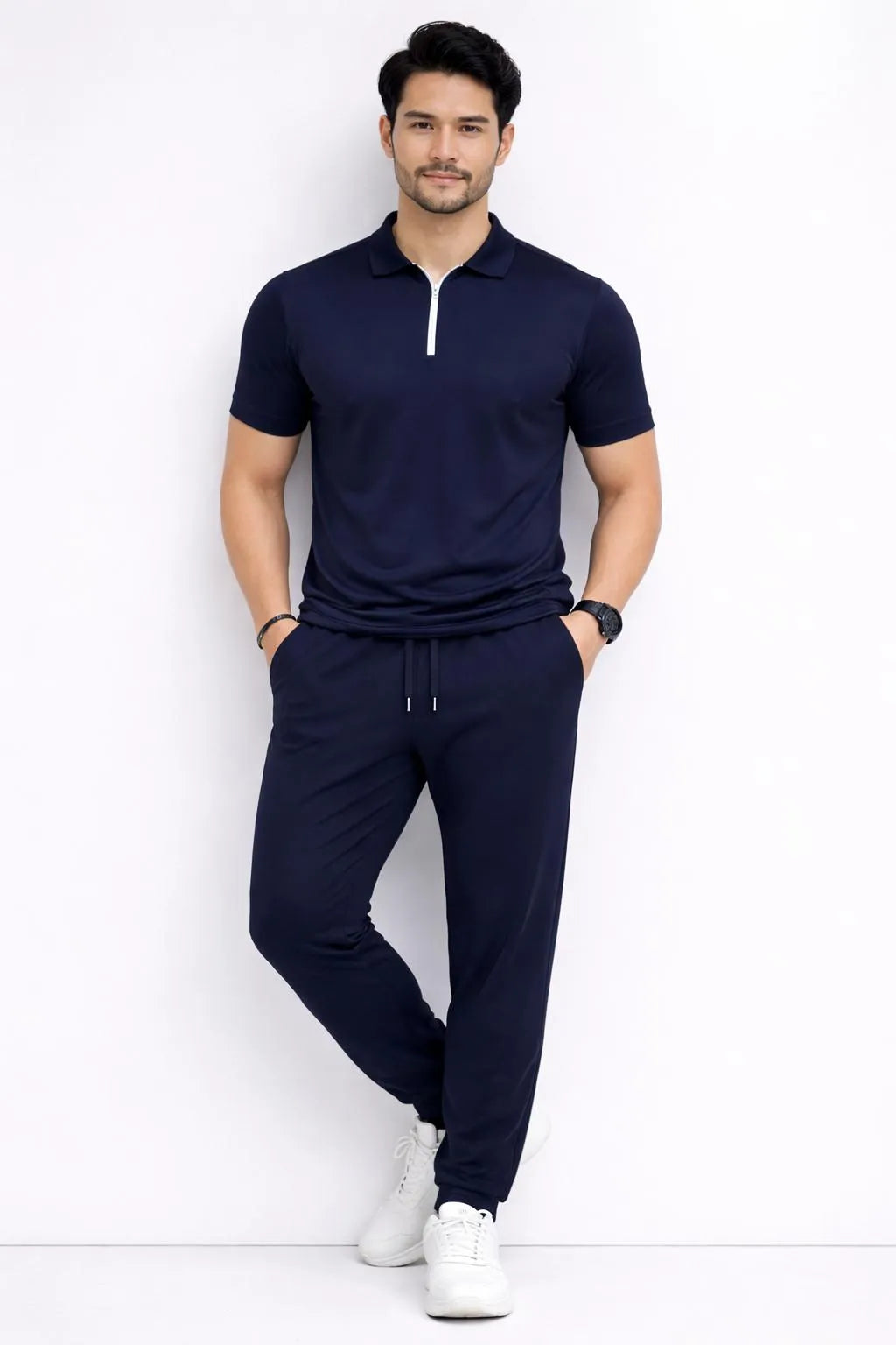 Zip Collar Tracksuit