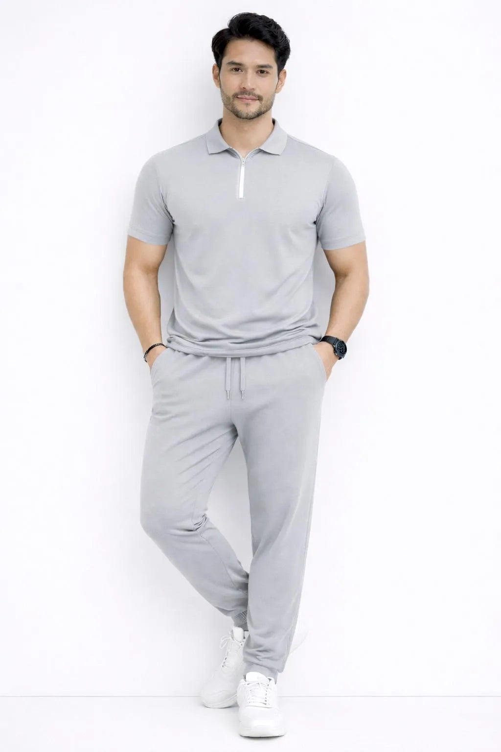 Zip Collar Tracksuit
