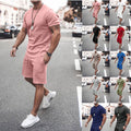 Short Sleeve Casual Suit