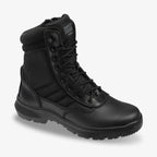 Men Black Rubber Army Boots