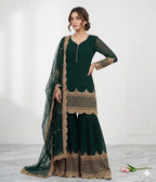 Shamoz Silk Suit for Party Wear