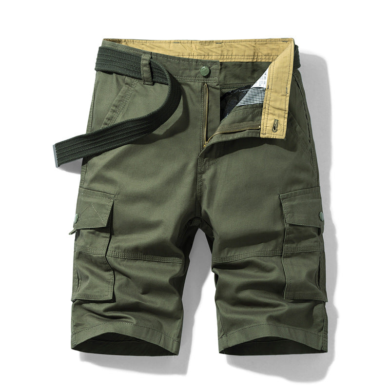 Multi-pocket Work Shorts