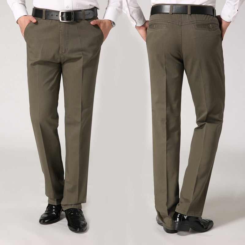 Loose Fit Cotton Pants
