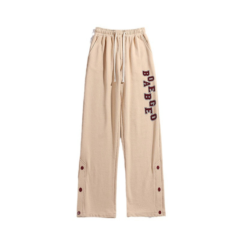 Plus Size Wide Leg Casual Pants